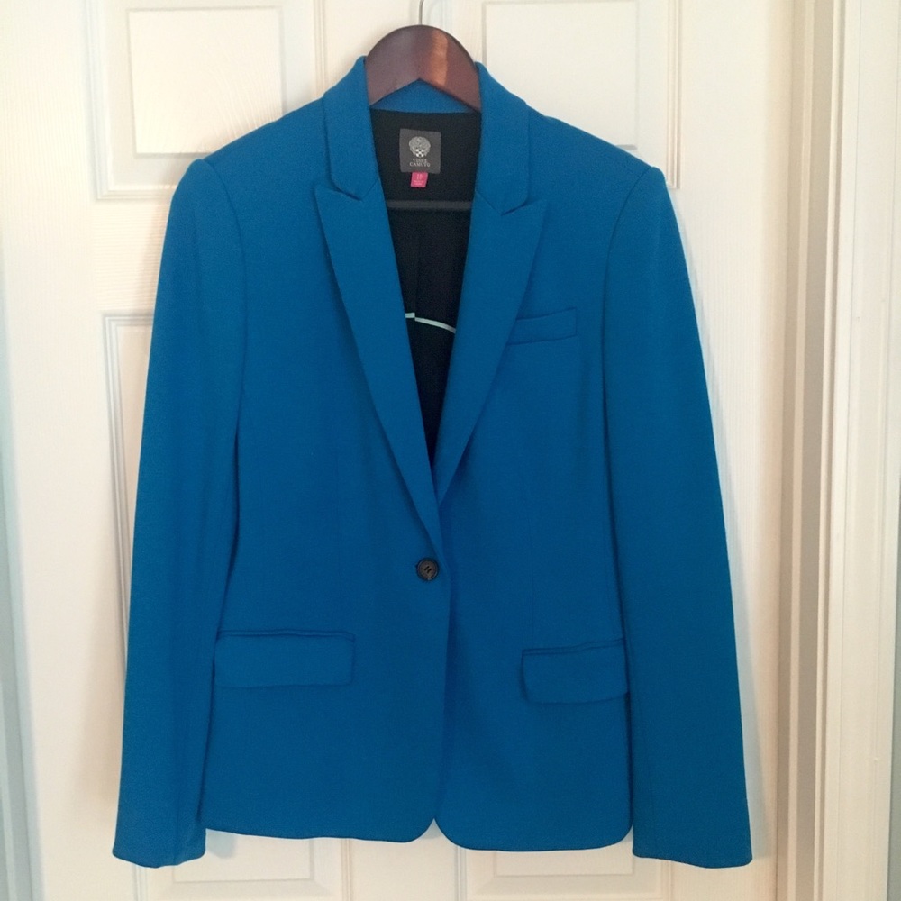 Vince Camuto stretch cotton blazer